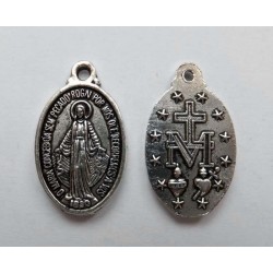 Medalla ovalada Virgen...